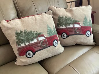 Matching Holiday Pillow Set Of 2