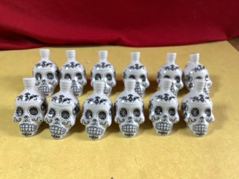 12 KAH TeQuila Day Of The Dead Shot Glasses