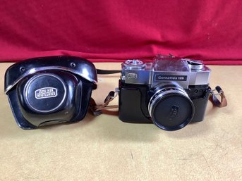 Vintage Zeiss Ikon 35MM Camera Contaflex 126 With Case