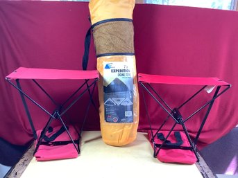 Camping Tent And Chairs