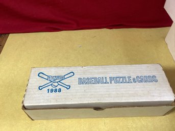 Donruss 1988 Collector Set   Baseball Puzzle And Cards