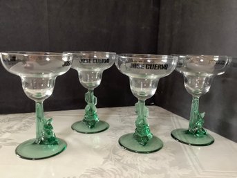 The Best Jose Cuervo Glasses-See Close Up Photos- Very UNIQUE