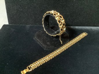 14 K Gold Filled Bracelet & Costume Jewelry Bracelet- Read Description