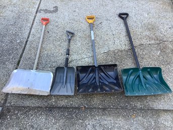 4 Snow Shovels- Lot 7