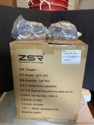 Case Of 100 New Goggles Lot1