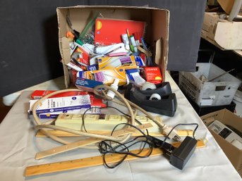 Box Of Office Supplies