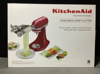 New-Kitchen Aid Vegetable Sheet Cutter In Box