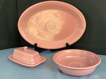 Fiesta Ware Accessories-Butter Dish & Platter & More