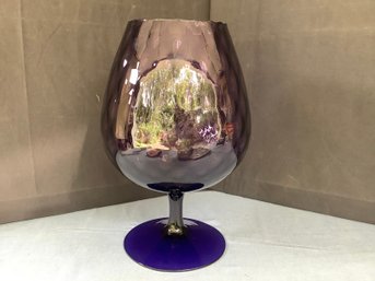 Large Amethyst  Compote (Purple)