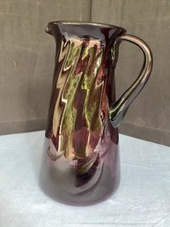 Hand Made Amethyst Pitcher (Purple)