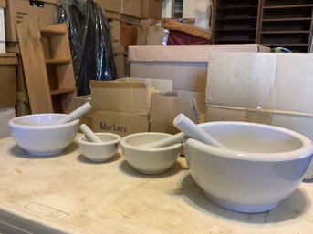 New Mortar & Pestles In Boxes