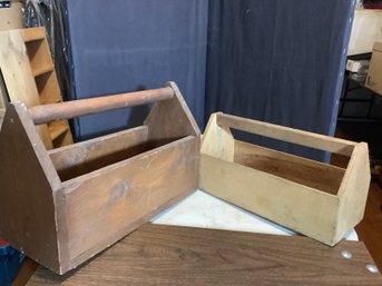 Wood Tool Boxes