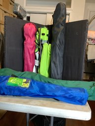 Group Of Outdoor Camping Chairs