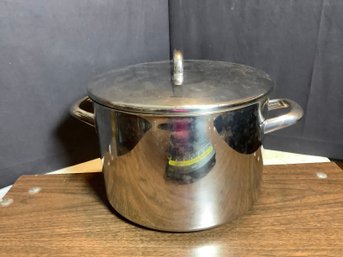 Large Stainless Stock Pot-Made In Portugal