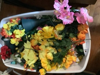 Artificial Flowers-Big Bin