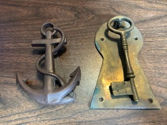 2 Real Brass Door Knockers