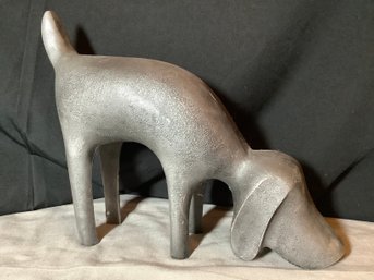 Sniffing Pooch Statue