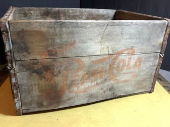Antique Pepsi Cola Crate