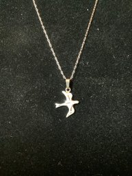 Sterling Silver Dove Necklace