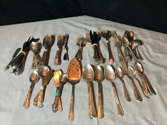 Assorted Silver Plated Flat Ware