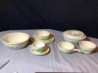 1930s Homer Laughlin Over Serve Pieces