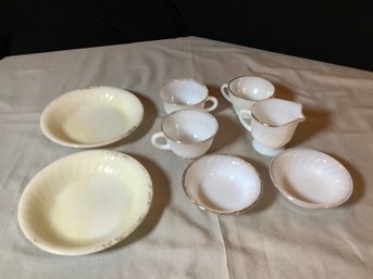 Vintage Fire King And Anchor Hocking Dishes