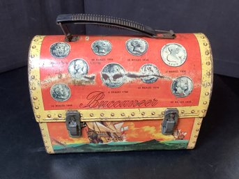 Vintage 1950s Buccaneer Lunch Box
