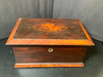 Vintage Wood Jewelry Box