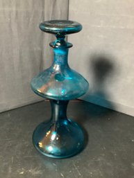 2 Chamber Glass Decanter