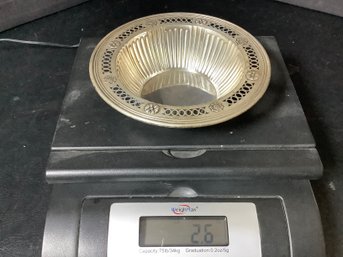 Vintage Sterling Silver Dish