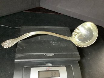 Antique Large Sterling Silver Ladle