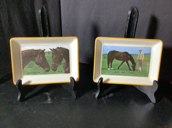 Delano Studios Setauket LI NY Horse Wall Plates