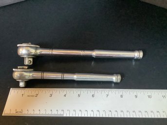 2 Craftsman Thumb Wheel Drive Ratchets
