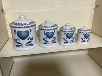 4 Piece Canister Set