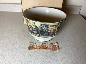 Gorham Norman Rockwell Yankee Doodle Bowl