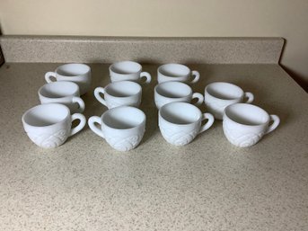Milk Glass Cups