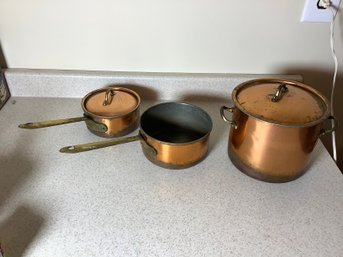 Copral Copper Pots