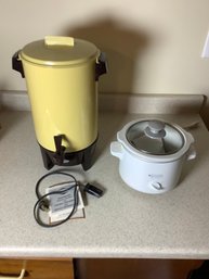 Coffee Urn And Slow Cooker