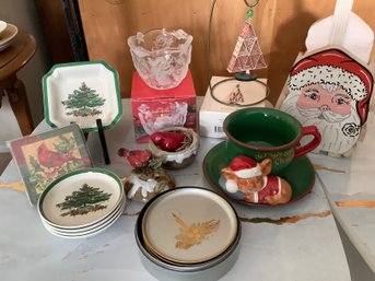 Spode Coasters, Spoke Ashray And More Holiday Items