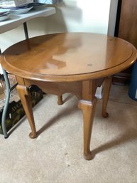 Maple Wood Side Table