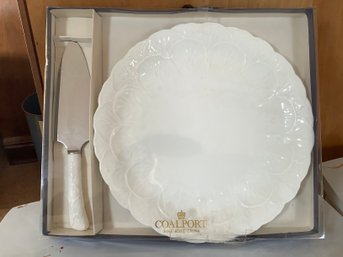 Coalport  Countryware Cake Serving Dish And Cake Server