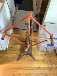 Antique Wood  Yarn Winder