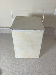 Vintage Milk Delivery Box With Handle