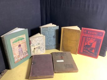 Antique Childrens Books Including I Dont Want To Wear Coats And Things  & More