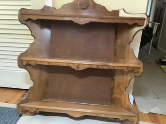 Beautiful Wood Display Shelving Unit