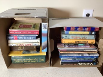 2 Boxes Of Books