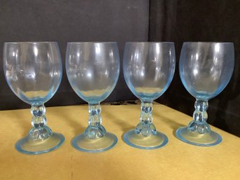 Fostoria Splendor Blue Glassware