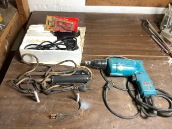 Soldering Tools And Mikita Screw Gun
