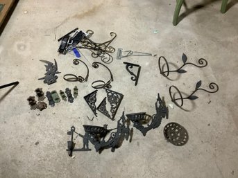 Cast Iron Lantern Arms AndBrackets And Plants Hangers