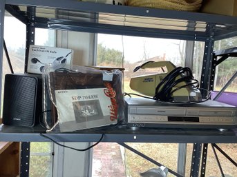 Vintage Electronics And More Shelf Lot